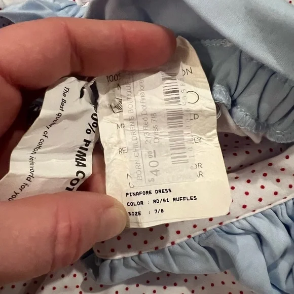 Squiggles by Charlie boutique dress size 7-8 NWT - Picture 4 of 4